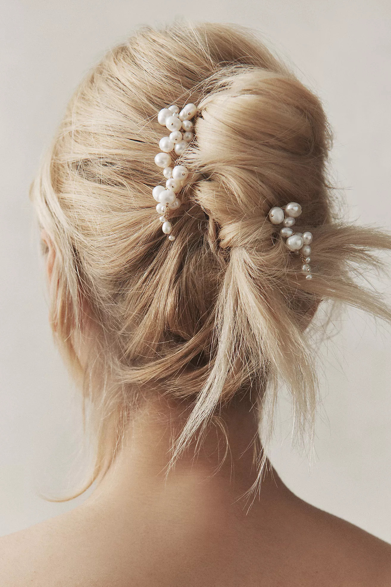 Cluster Pearl Hair Pins, Set of 5 | Anthropologie (US)