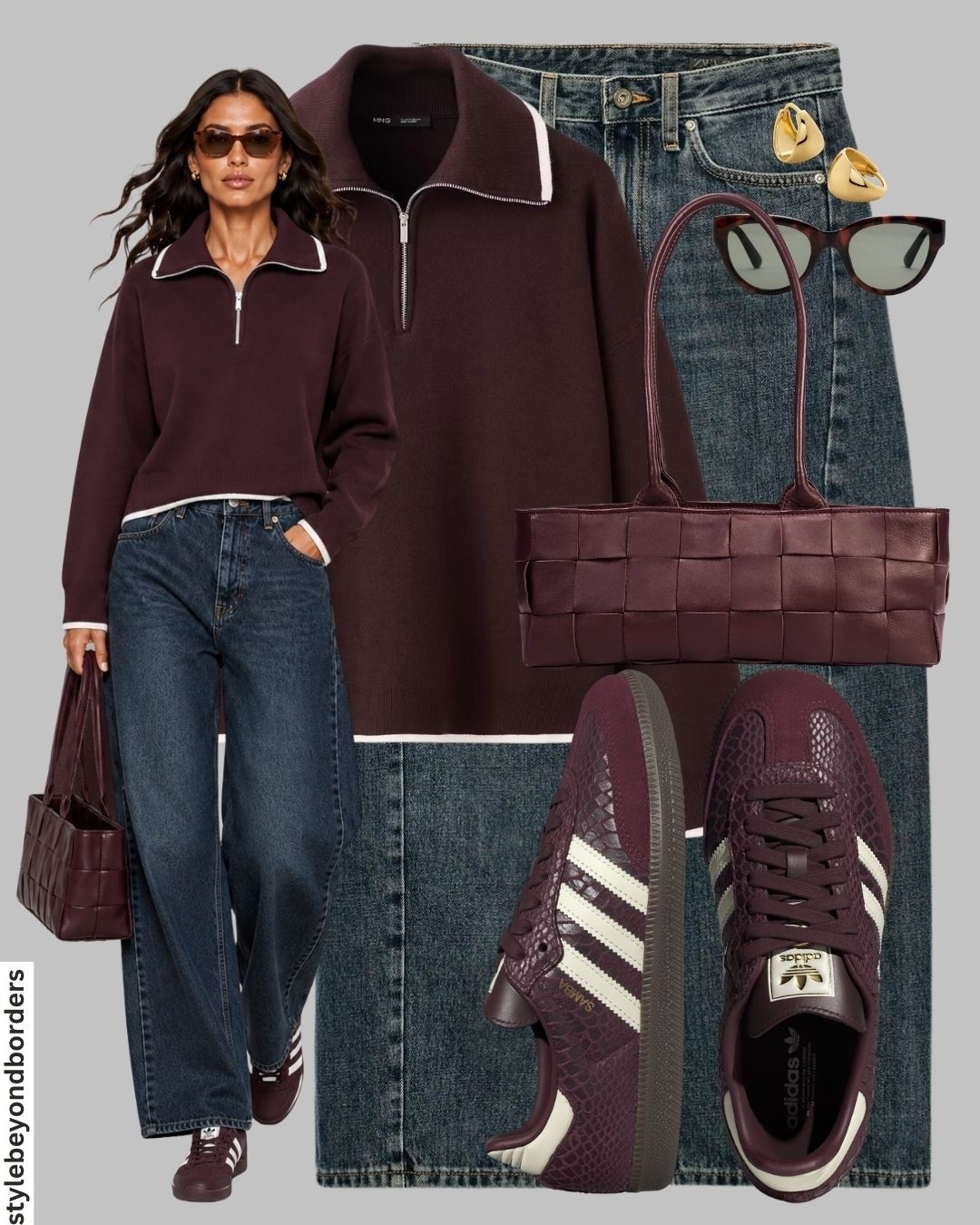 Burgundy jumper styling for pre-fall🍒💫



Tags:,adidas track jacket, checkered jacket, burgundy t-shirt, burgundy adidas spezials, burgundy bag, chic look, easy to style outfit, barrel jeans, zara, pre-fall look

#LTKstyletip #LTKjeans #LTKautumn