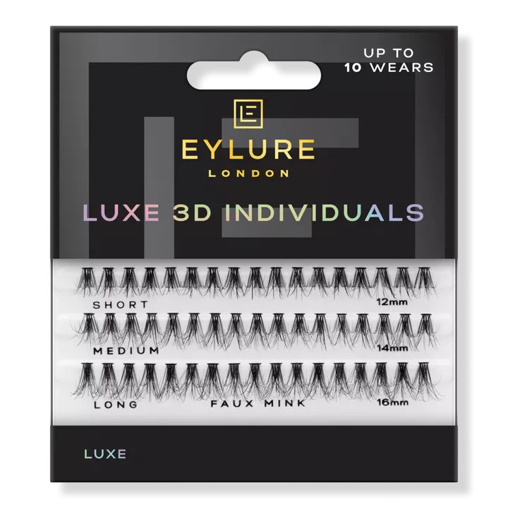 Luxe 3D Individual Faux Mink Lash Flares | Ulta