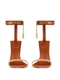 G Woven Ankle Strap Sandal 105 | The Webster