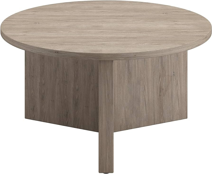 Henn&Hart Anders Coffee Table, 32" Wide,Grey | Amazon (US)