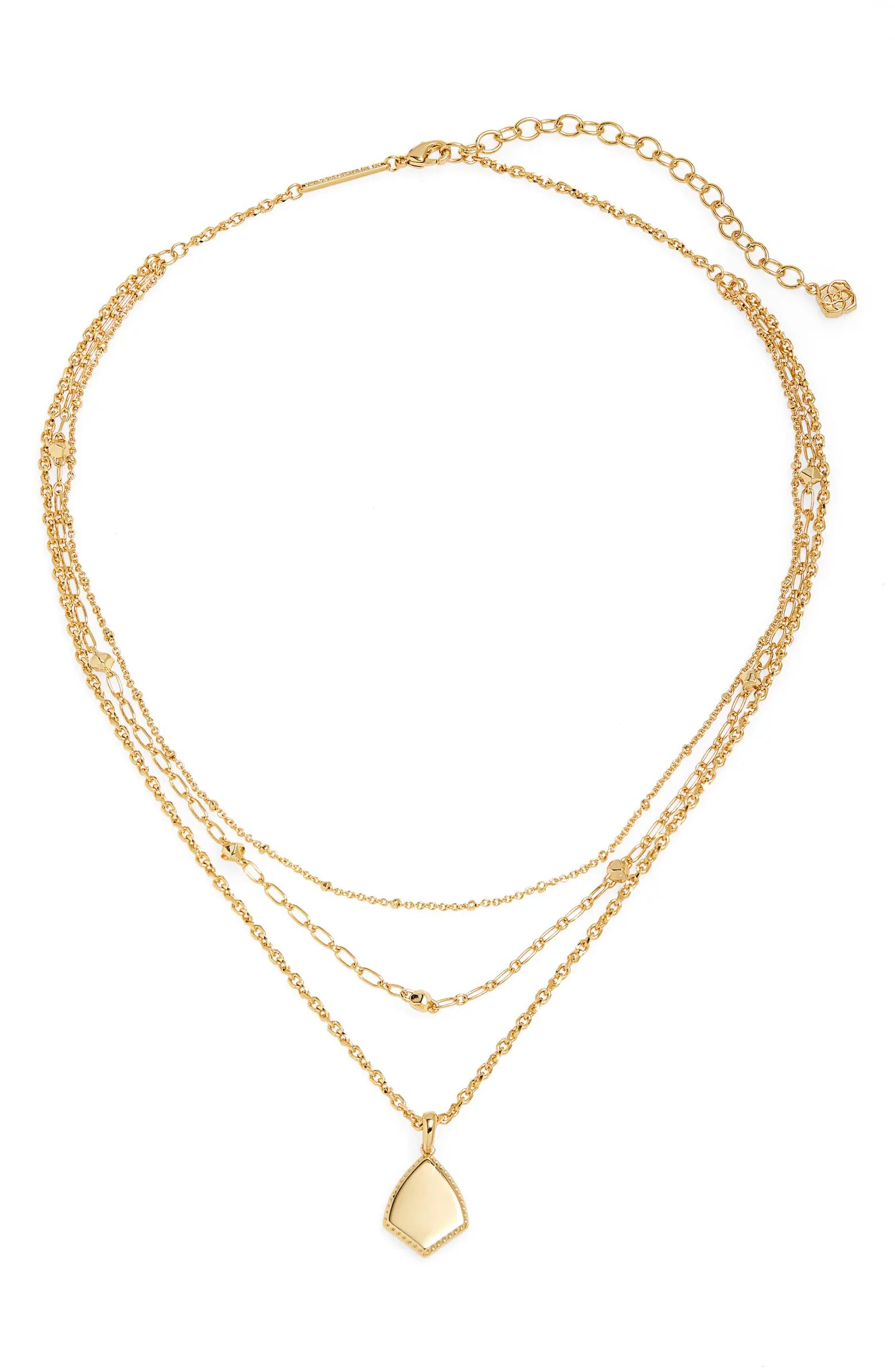 Kendra Scott Camry Layered Pendant Necklace | Nordstrom | Nordstrom