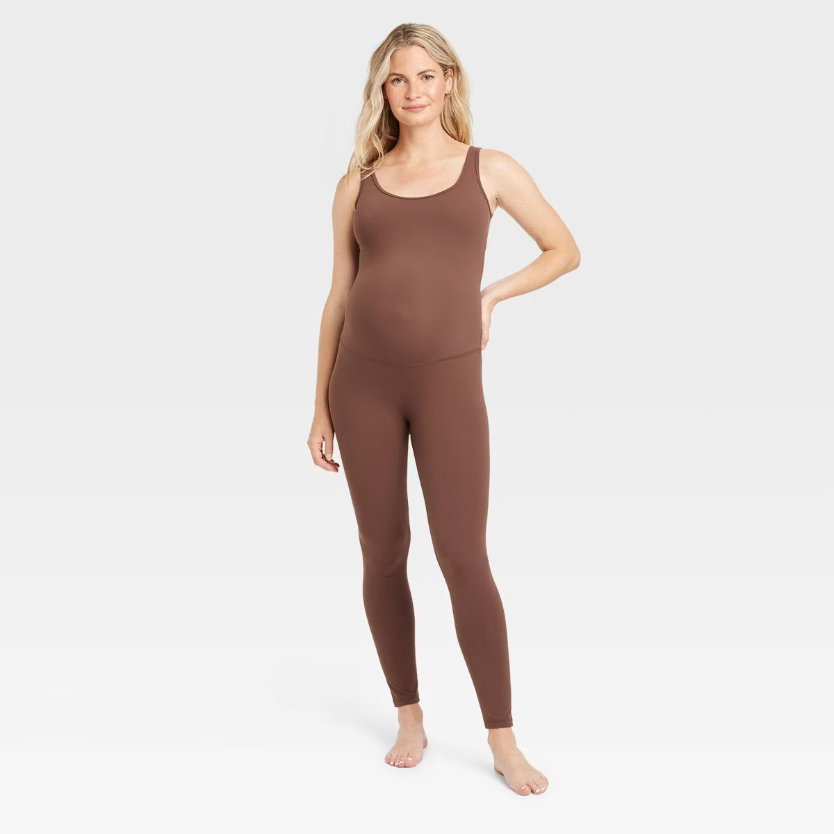 Seamless Long Unitard Maternity Jumpsuit - Isabel Maternity by Ingrid & Isabel™ | Target