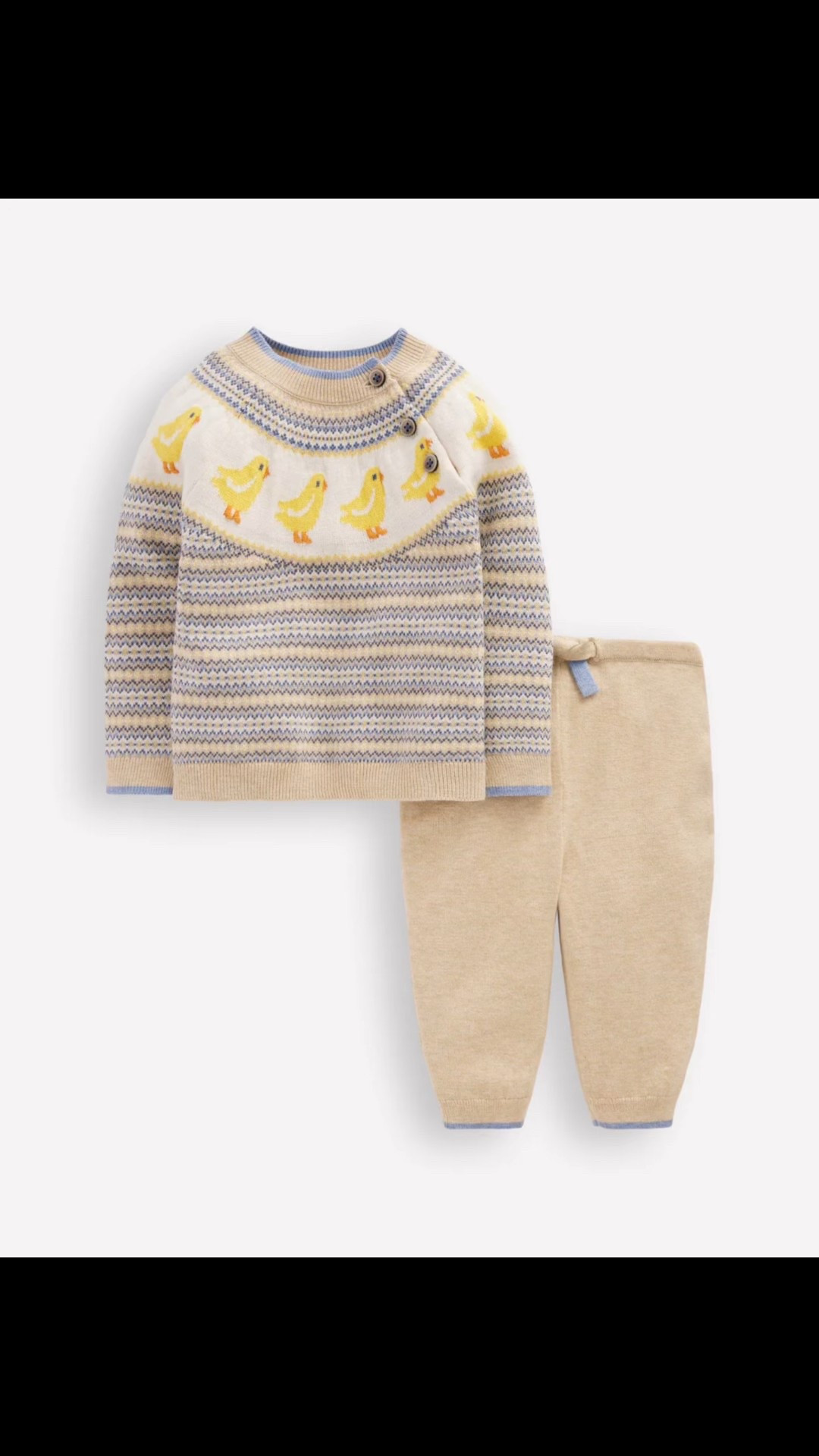 A sweet little knit set made for everyday cuddles and first adventures. Soft on the skin, easy to move in, and finished with cheerful duck details that make it feel extra special—cute enough for photos, comfy enough for all-day wear.

#LTKKids