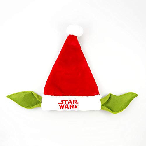 Lucas Film Yoda Christmas Santa Hat, 16", Multi-Color | Amazon (US)