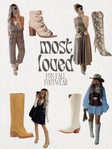 For the more maximalist girlie! Some of my favorite boot styles to dress up for Fall