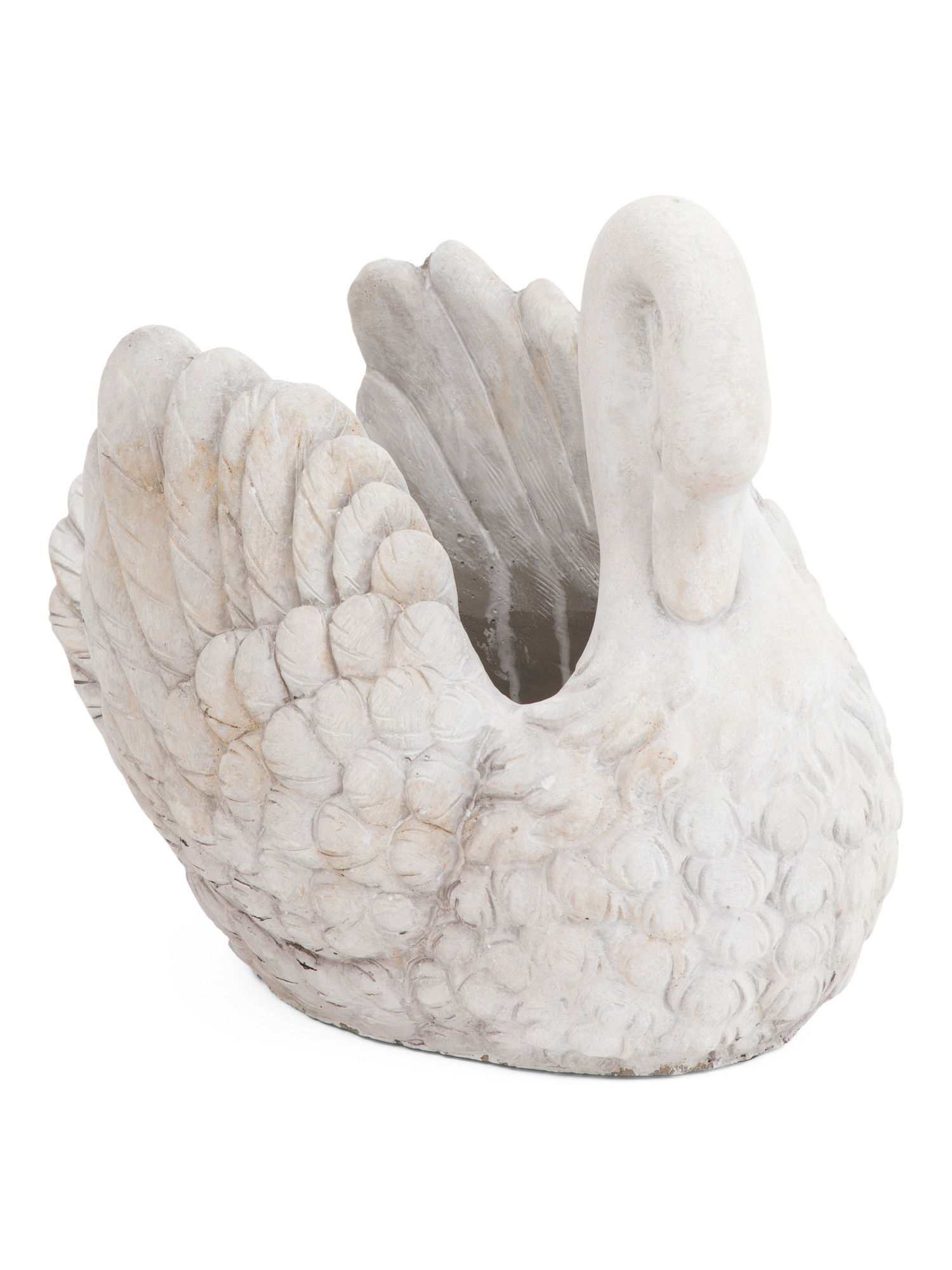 11.75x8x9.5 Terracotta Swan Indoor Outdoor Planter | TJ Maxx
