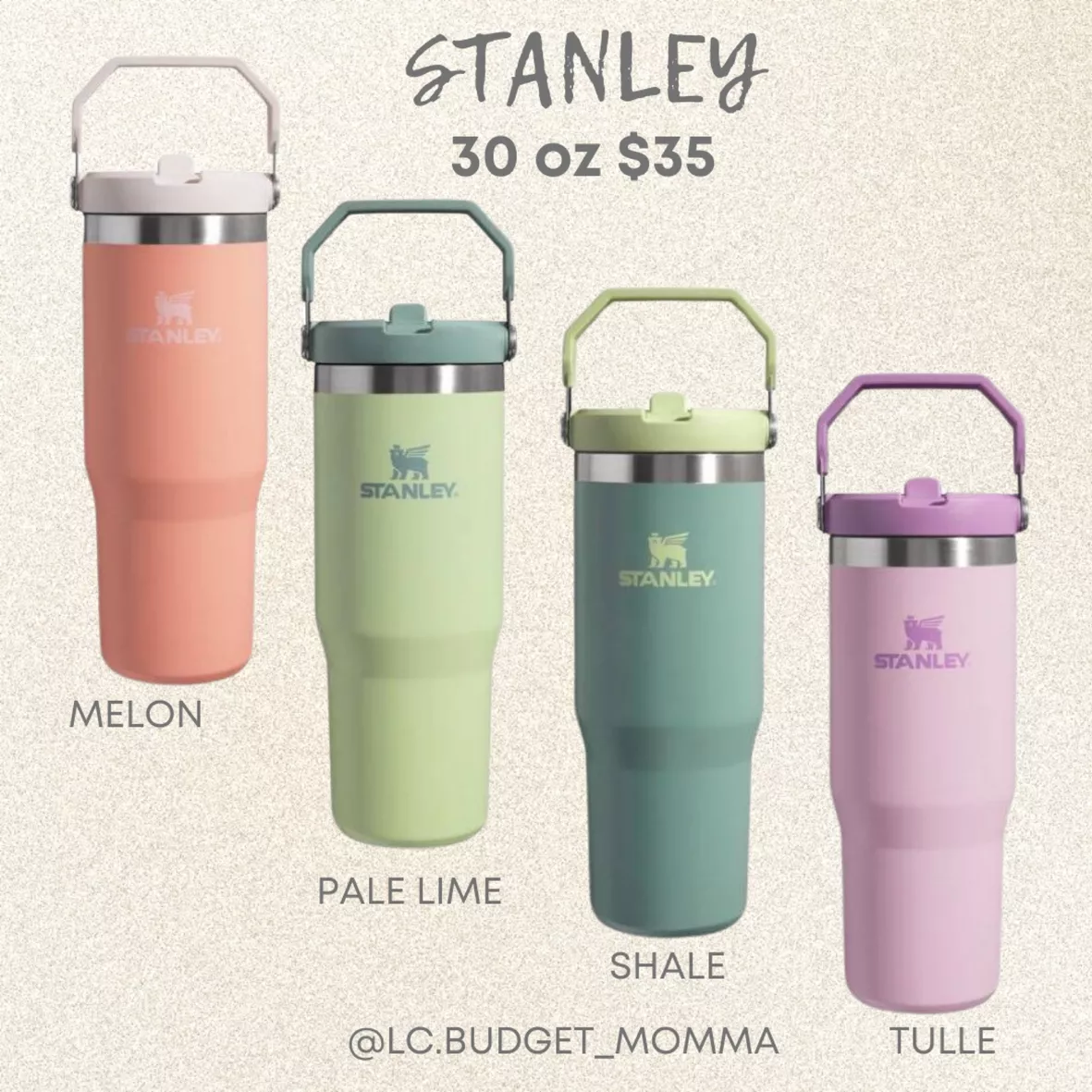 Stanley 30 Oz Stainless Steel Iceflow Flip Straw Tumbler Pale Lime : Target