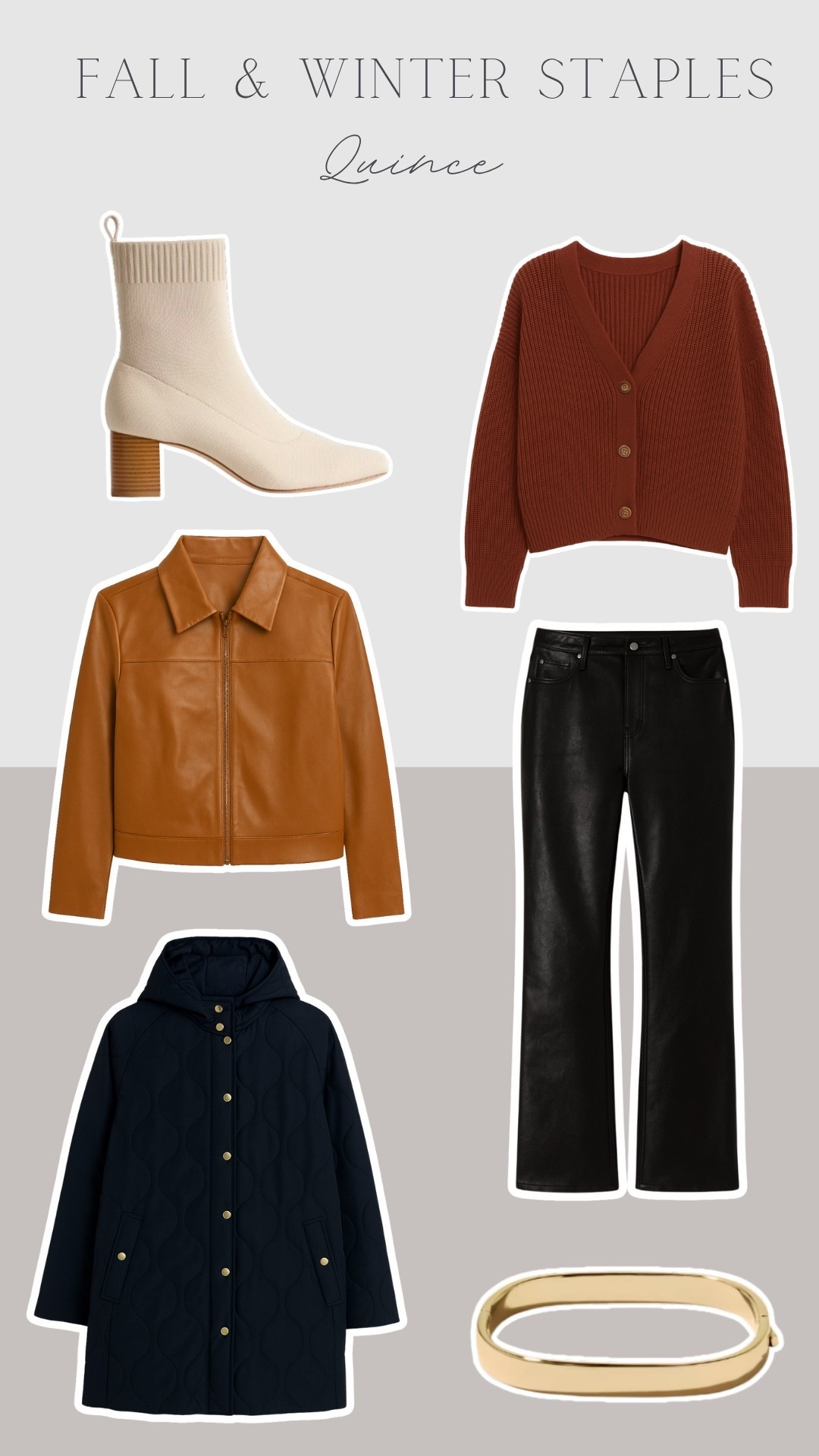 Cozy, elevated, and timeless — these Quince fall & winter staples make everyday dressing effortless. From luxe layers to polished basics, each piece feels high-quality without the high price tag. 🤎❄️

#LTKOver40 #LTKStyleTip #LTKSeasonal
