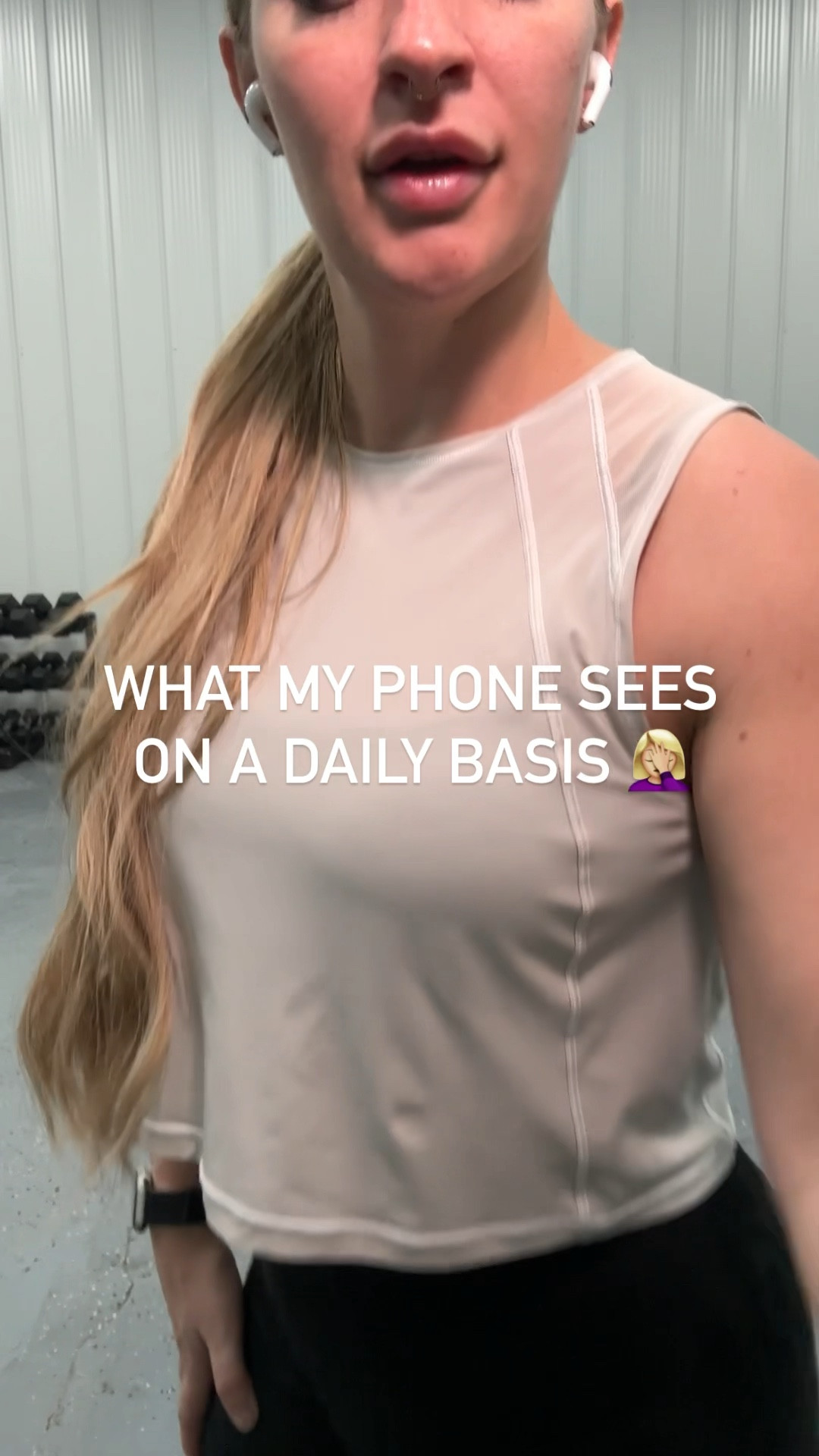 Not me dropping my phone 3 times a day 👀 at least I’m working out 🤪 Shop my Gymshark shorts and Lululemon top for your next leg day! 

#LTKActive #LTKfitness #LTKmidsize