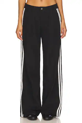 Katherine Trouser in Black & White Stripe | Revolve Clothing (Global)