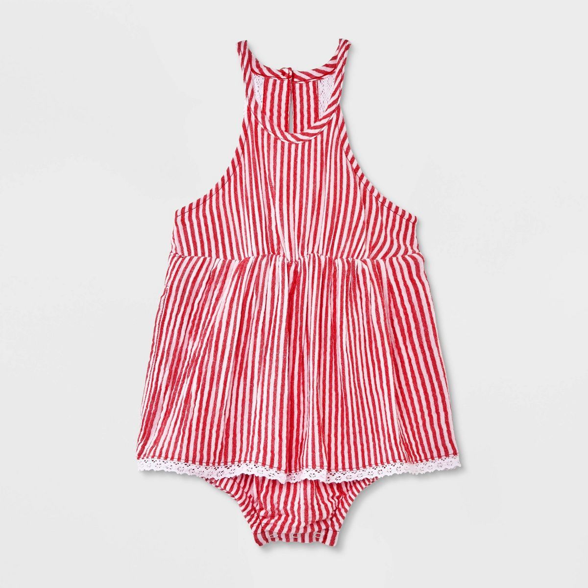 Baby Girls' Tank Sunsuit - Cat & Jack™ Red | Target