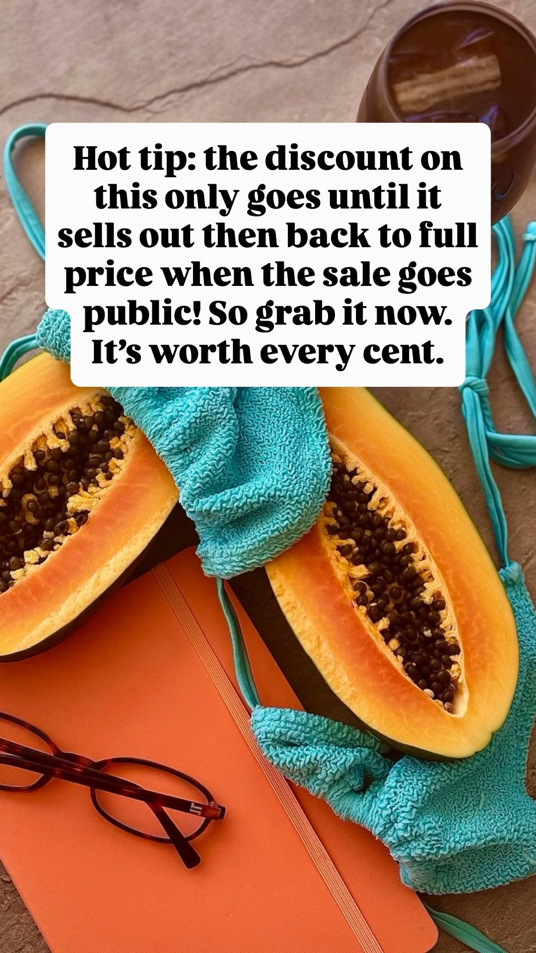 the price on this goes up the second the deal sells out. which it does every single year. I just upgraded mine in April and I’m obsessed!