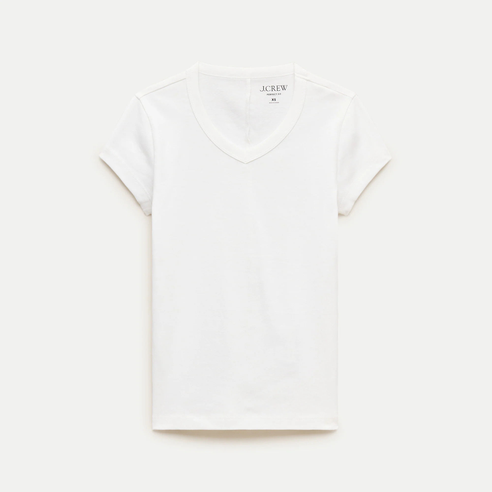 Perfect-fit V-neck T-shirt | J. Crew US