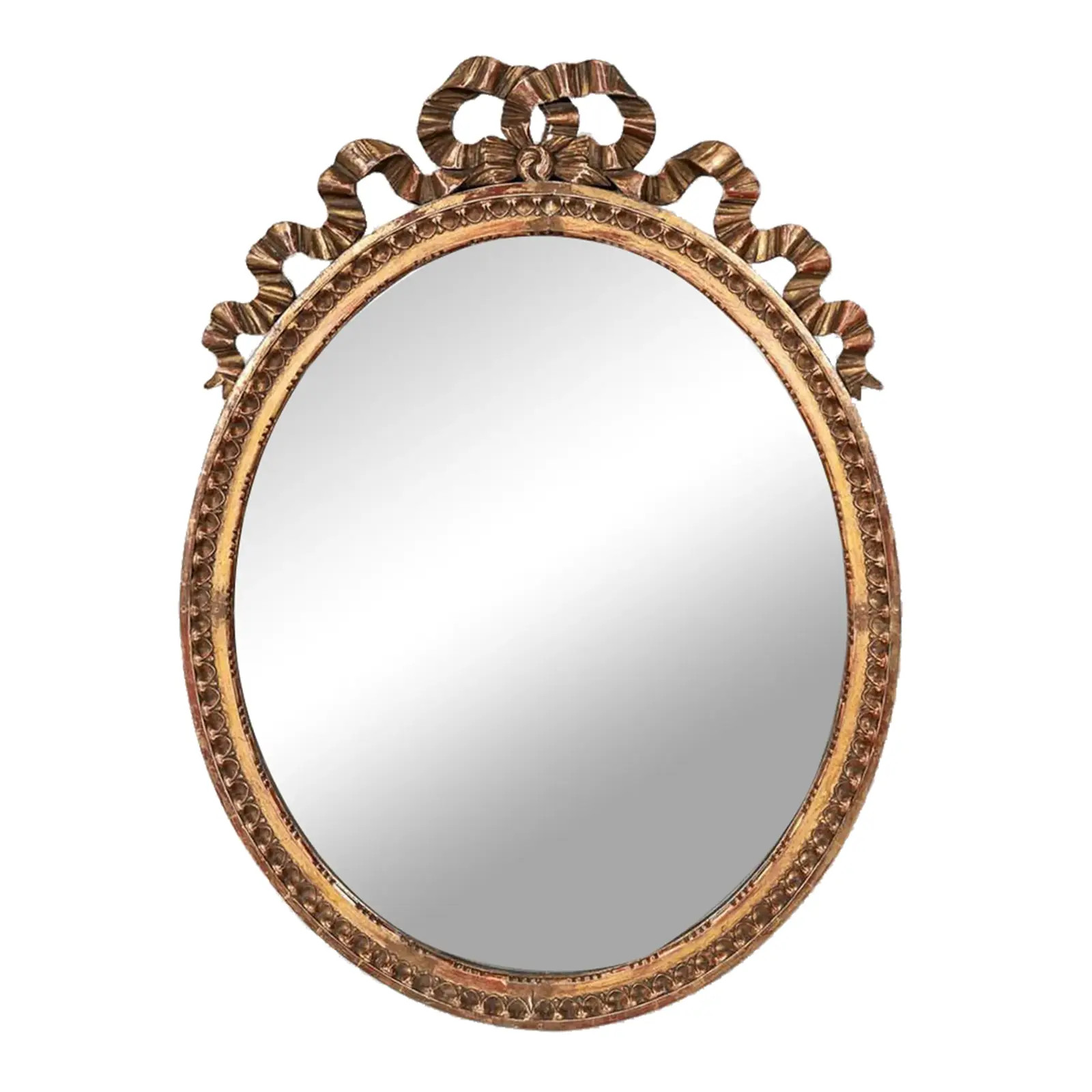 Antique Gilded Wooden Mirror | Chairish
