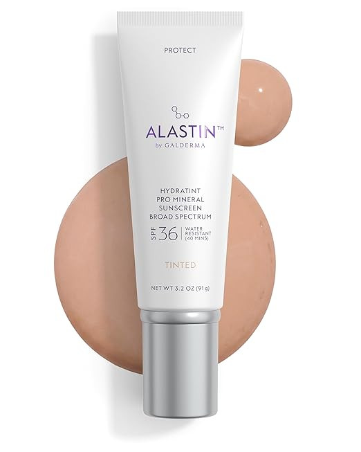 ALASTIN Skincare HydraTint Pro Mineral Sunscreen SPF 36 (3.2 oz) | 2-in-1 Tinted Daily Sunblock M... | Amazon (US)