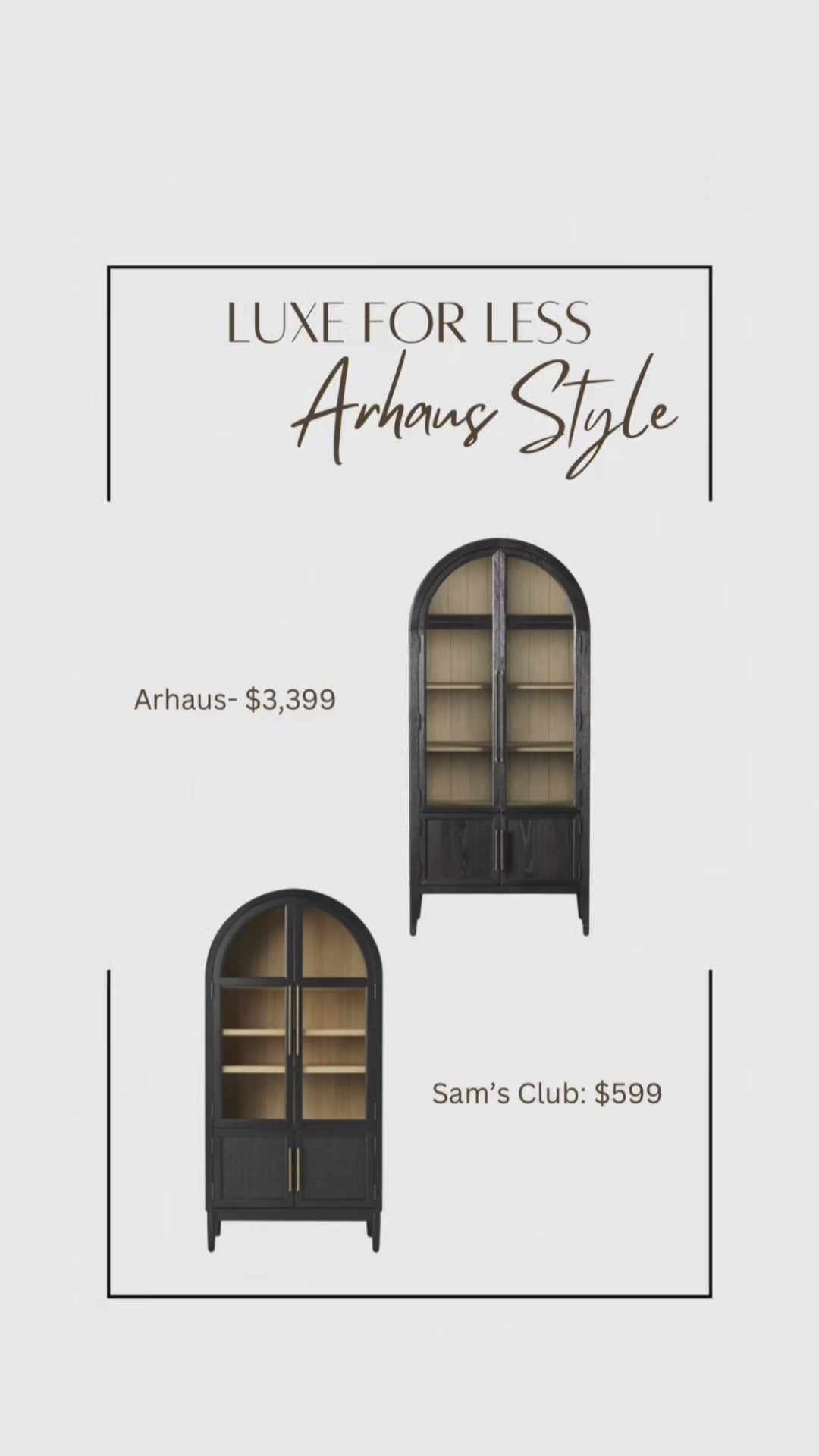 Champagne taste on a sippy cup budget? Same. 🍾✨

But don’t worry—I’ve got all the budget-friendly finds and design hacks to make your home look expensive without the price tag. 

Here are some of my favorite Arhaus pieces and some more affordable options. Whether you save or splurge- I love them all!

Follow along for luxe looks for less!

#LTKSaleAlert #LTKHome