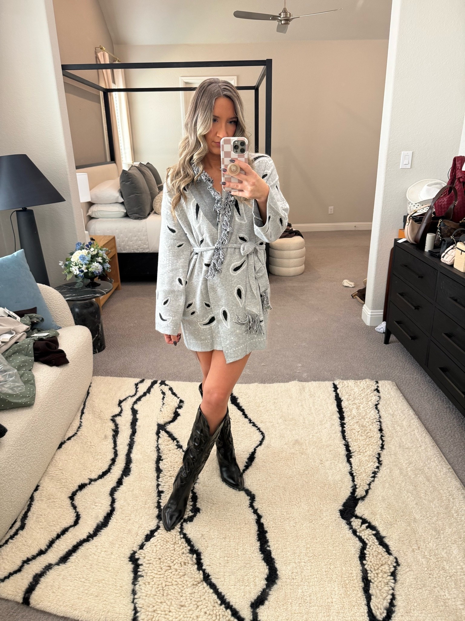 Loving this bandana print for fall! 

Seasonal trending, Amazon fines, fashion, affordable, Mom favorites output of the day boots styling ￼

#LTKmomlife #LTKootd #LTKSeasonal