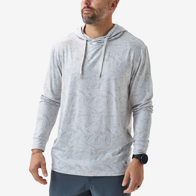 Performance Hoodie - Digi Camo - Ivory | BURLEBO