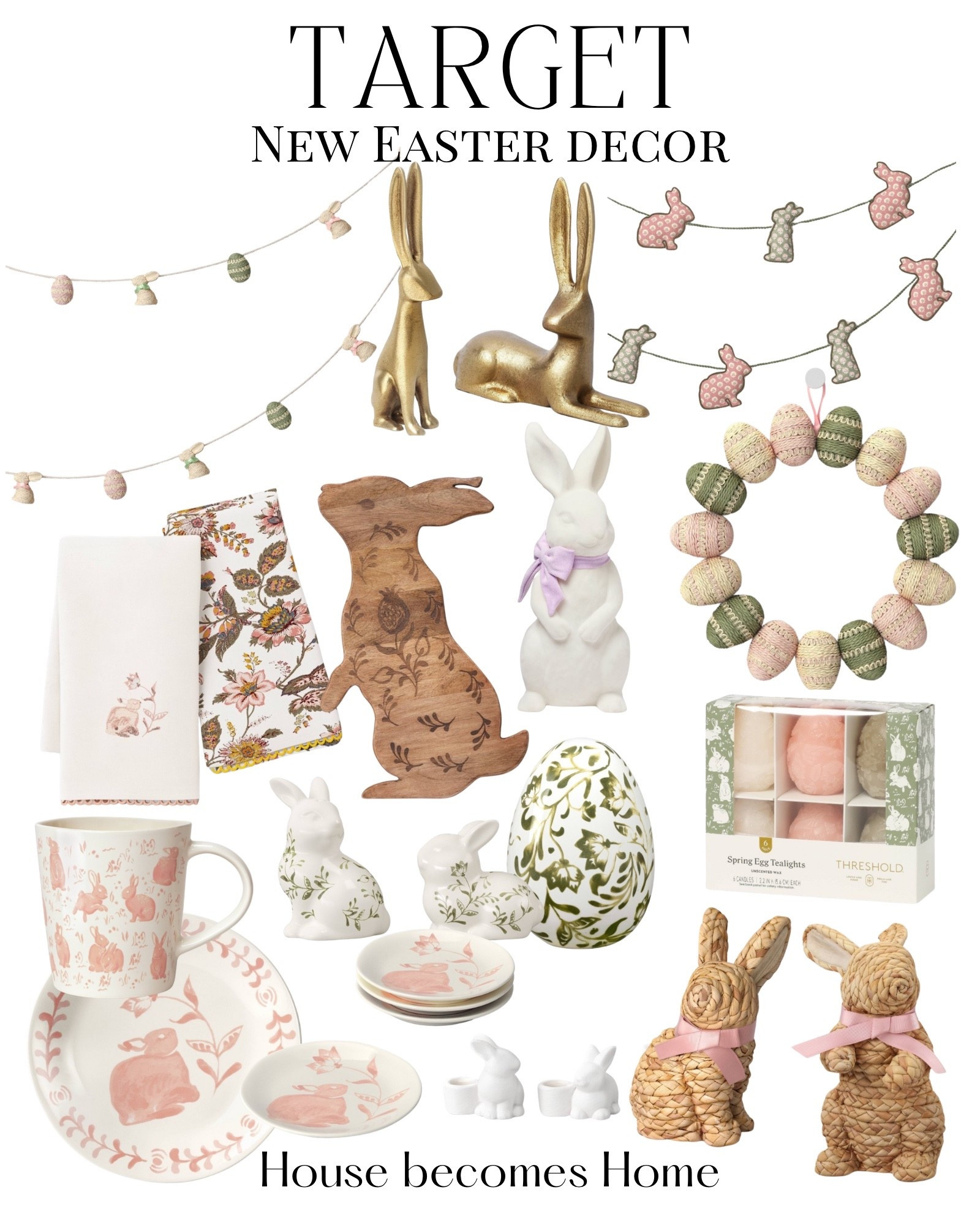 New Easter decor at Target! 

#LTKSeasonal #LTKSaleAlert #LTKHome