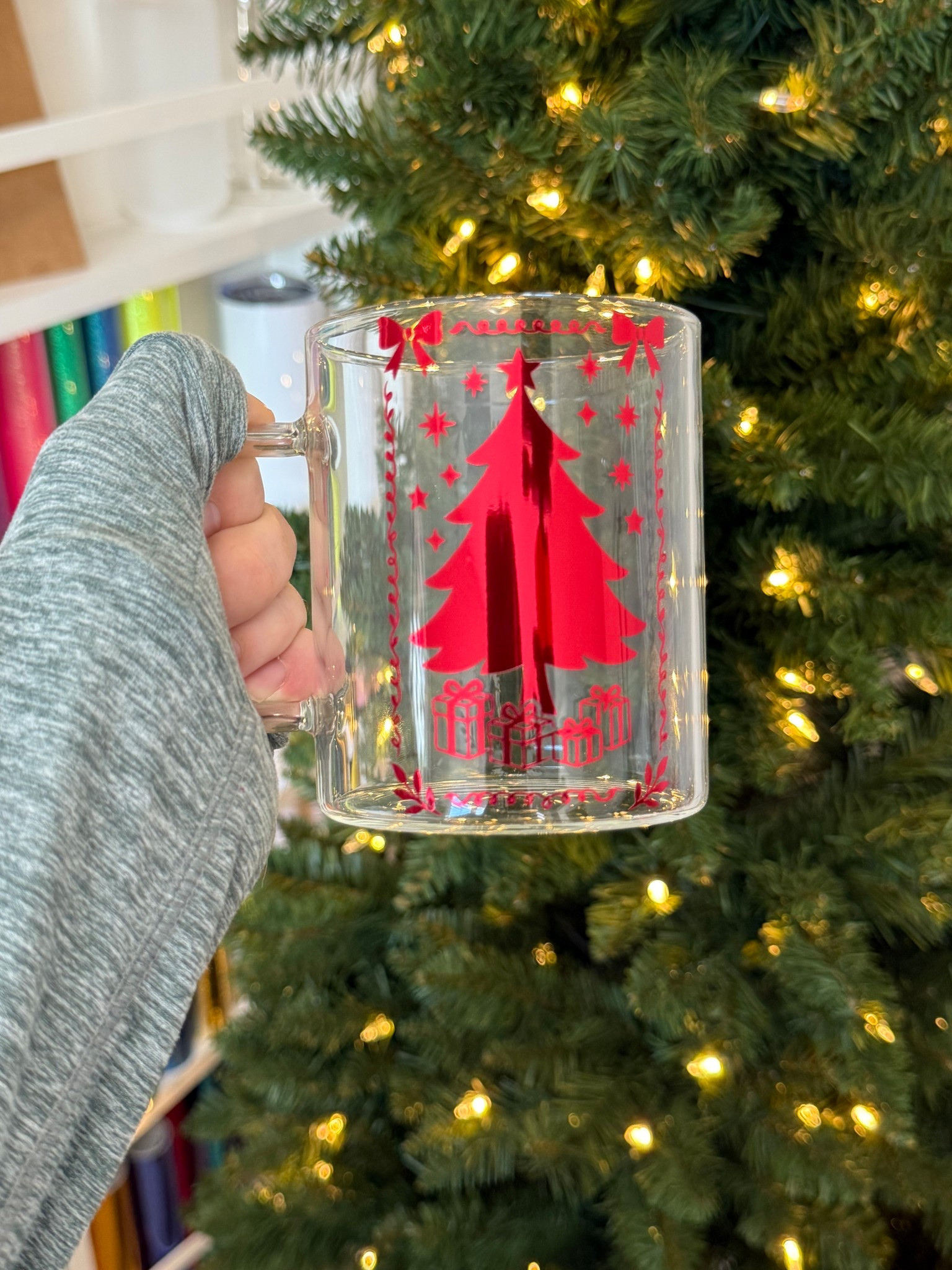 Personalized glass mug with Cricut

#LTKHoliday #LTKGiftGuide