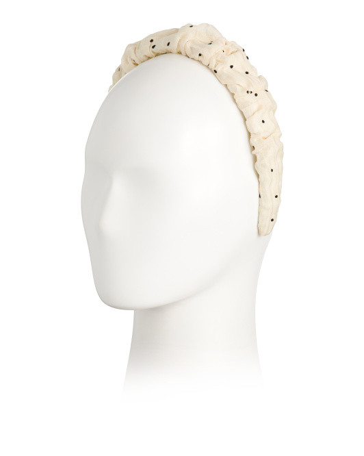 Polka Dot Kelly Headband | TJ Maxx