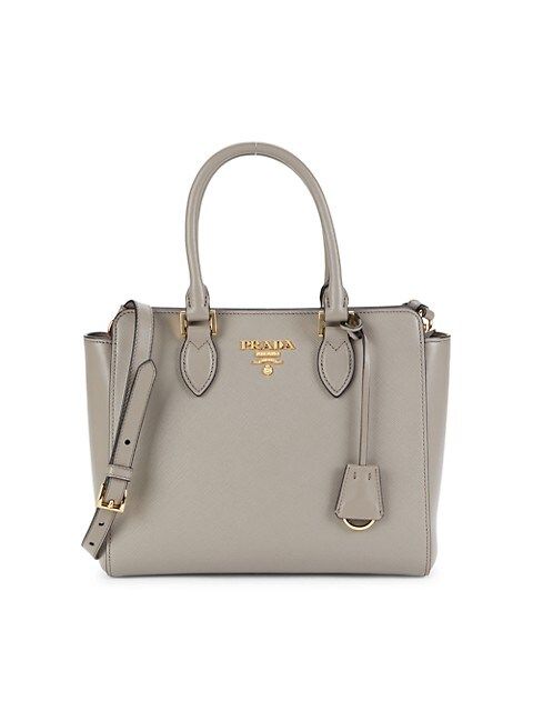 Prada Two-Way Saffiano Leather Satchel on SALE | Saks OFF 5TH | Saks Fifth Avenue OFF 5TH (Pmt risk)