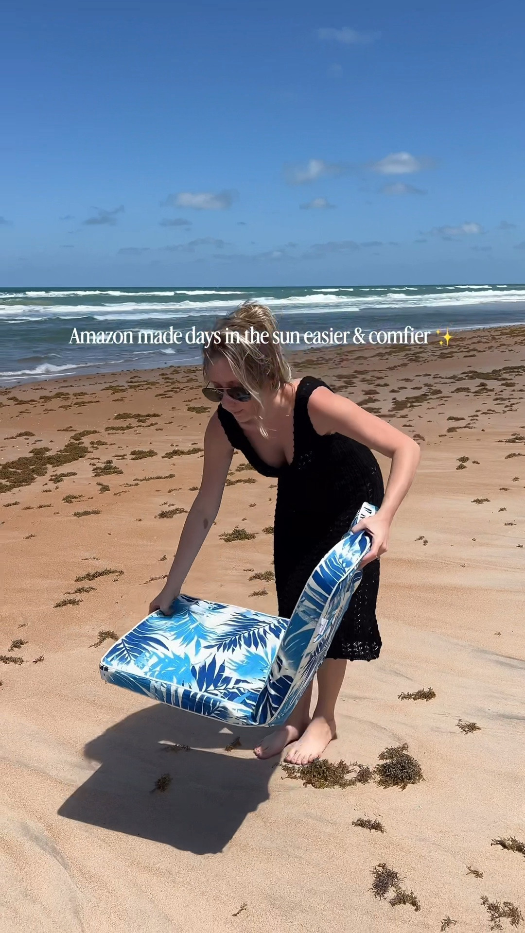 Beach chair from
Amazon