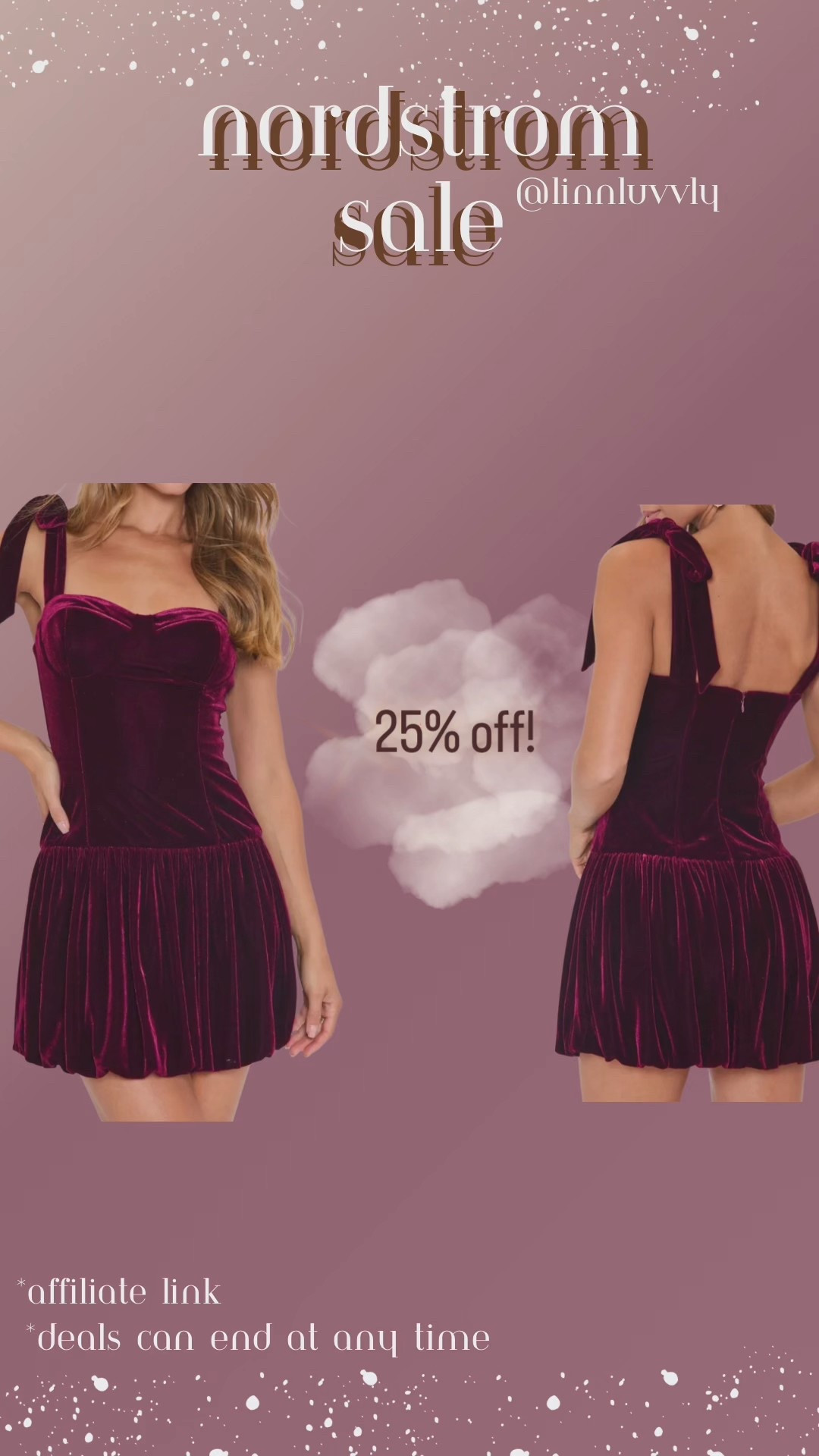Veronica Velvet Bubble Hem Minidress
VICI Collection 

Nordstrom Sale
25% off!

#LTKootd #LTKHoliday #LTKGiftGuide