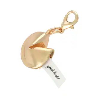 Gold Fortune Cookie Charm by Bead Landing™ | Michaels | Michaels Stores