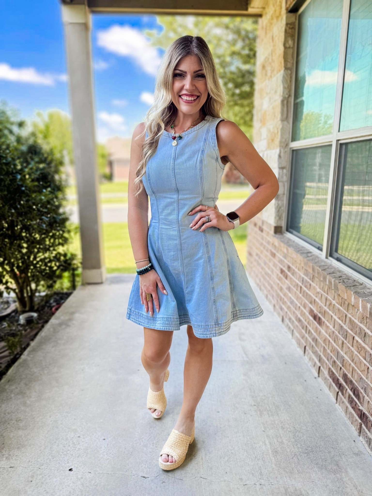 Mother’s Day denim dress ON CLEARANCE!  Wearing a M!

#LTKMothersDay #LTKmomlife #LTKSaleAlert