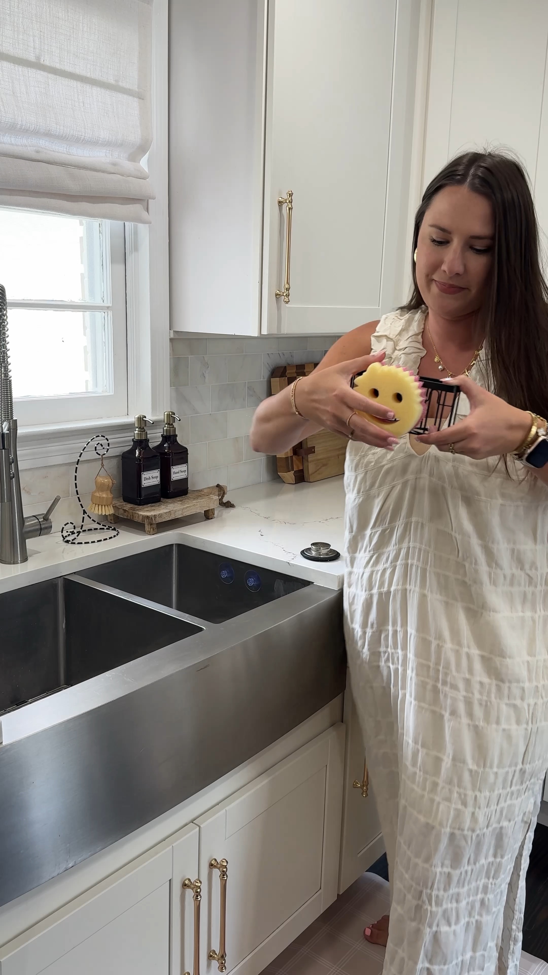 The coolest kitchen sink organization to hold your scrub daddy sponges

#LTKSaleAlert #LTKHome #LTKFindsUnder50
