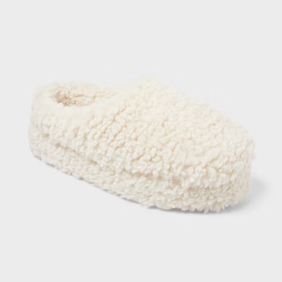 Women's Holling Platform Clog Slippers - Auden™ Cream 7 | Target