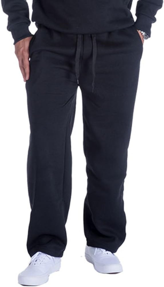 Facitisu Mens Active Fleece Athletic Sweatpant Basic Running Drawstring Workout Sweat Pants | Amazon (US)