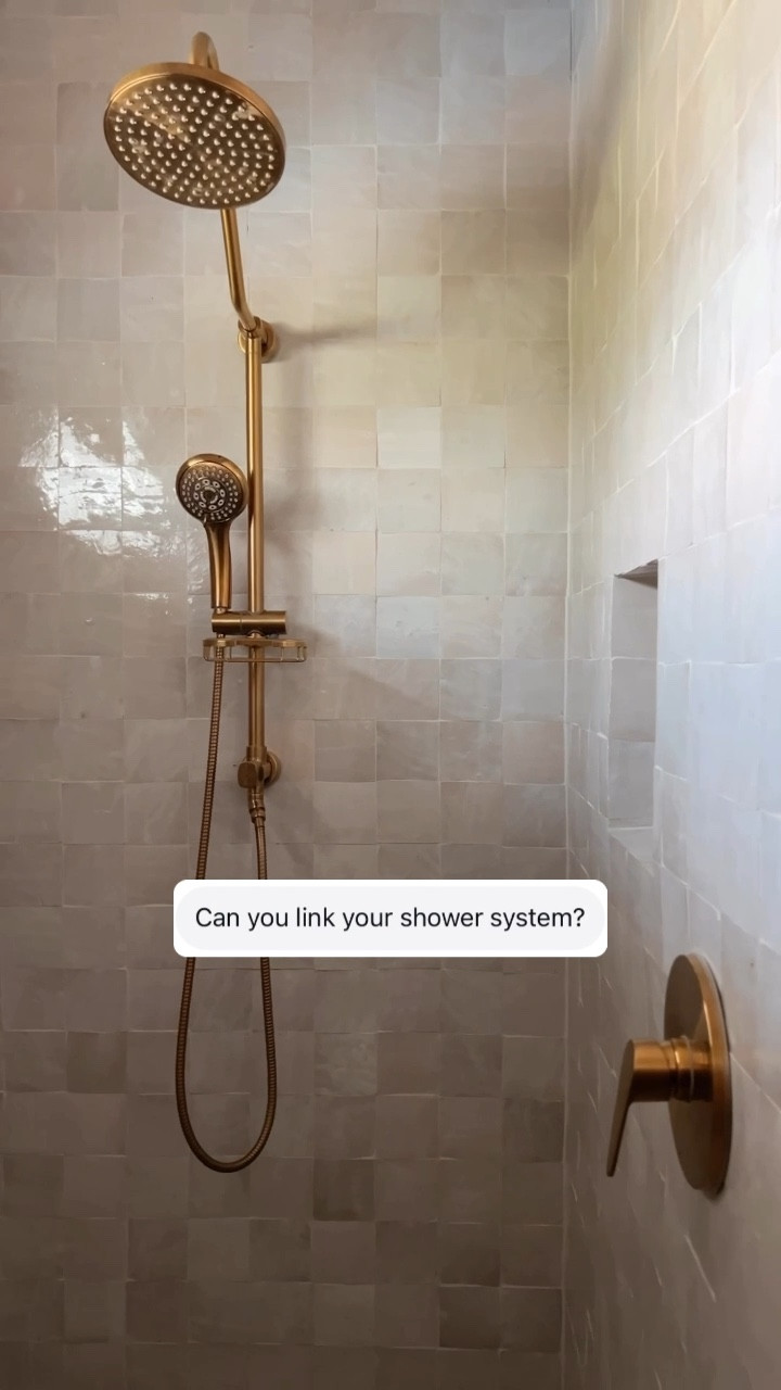 Still loving this shower system after 1.5 years! Easy to install, high quality brass and a beautiful finish. You can find it on sale at @wayfair #wayfair #WayfairPartner 

#LTKHome