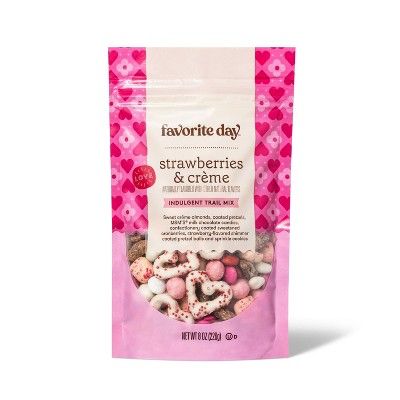 Valentine's Strawberry & Crème Trail Mix - 8oz - Favorite Day™ | Target