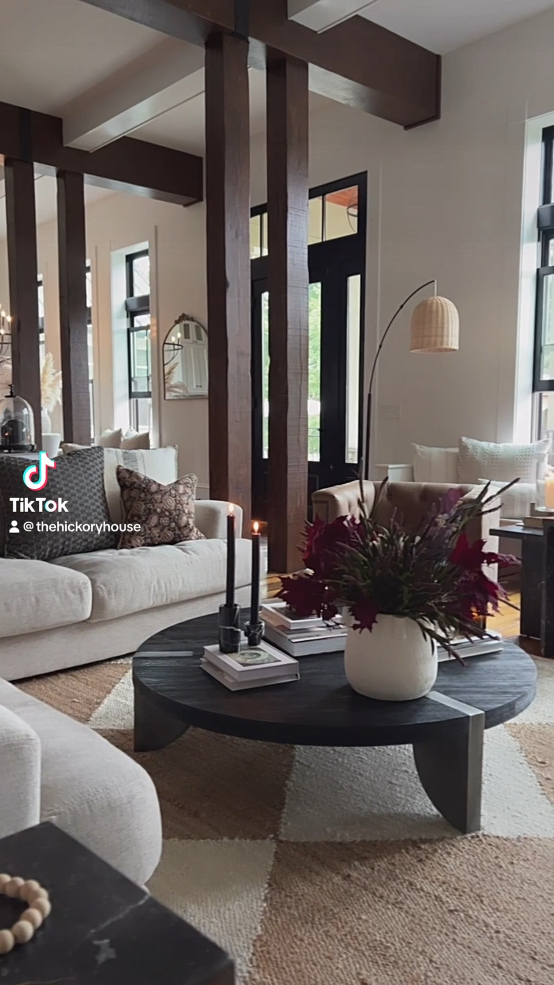 Changing out the area rug and throw pillows can change the entire look and feel of a space! 

#LTKSeasonal #LTKVideo #LTKhome