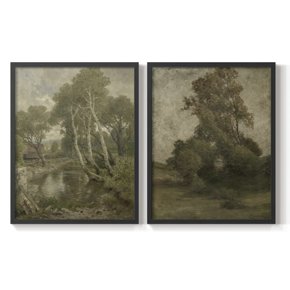 Winston Porter " Vintage Landscape XXVIII " 2 - Pieces on & Reviews | Wayfair | Wayfair North America