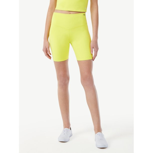 Free Assembly Women's High Waisted Bike Shorts | Walmart (US)