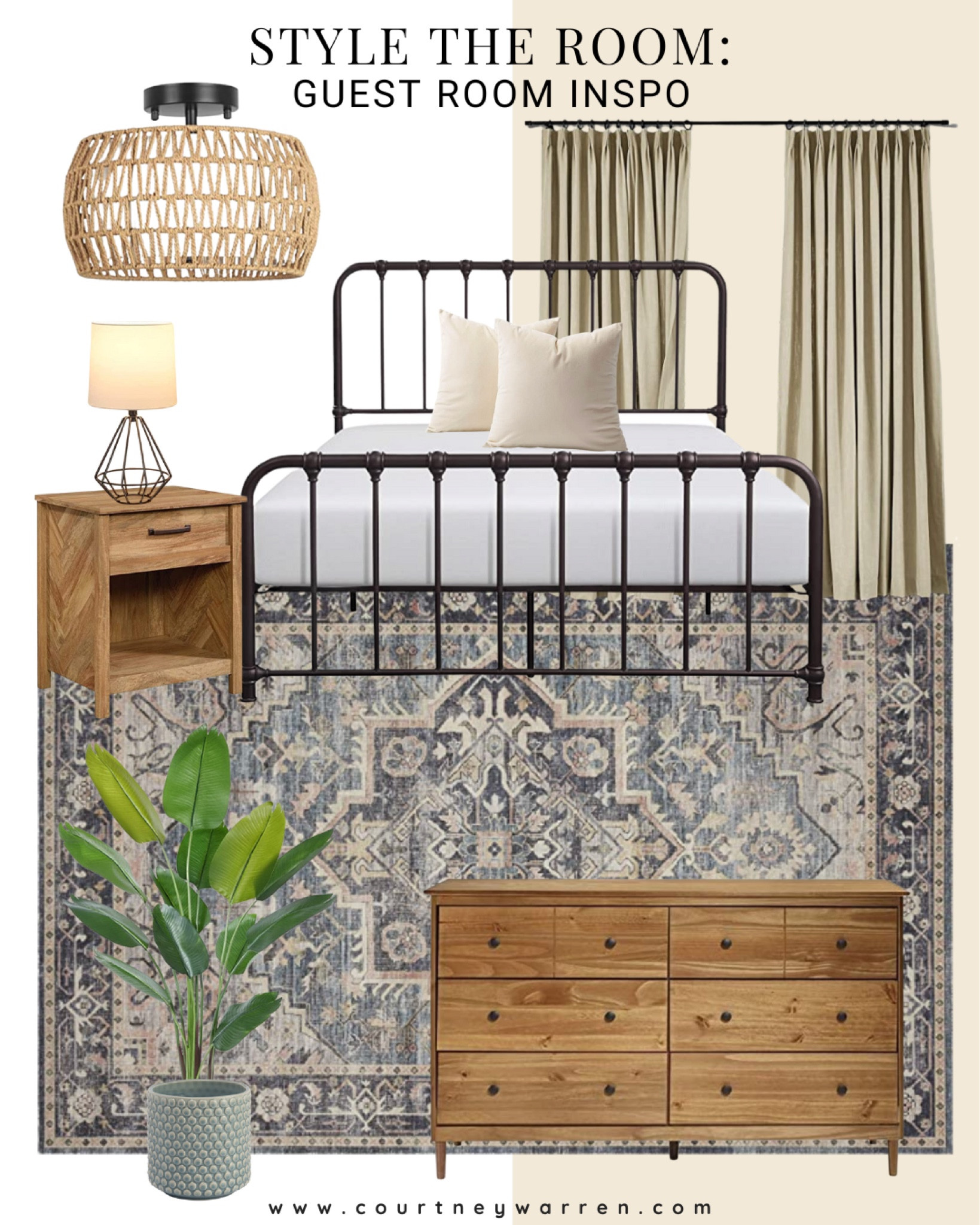 Home inspo: guest room decor 

How to style a guest room 
Neutral decor 
Home decor
Guest room 
Modern farmhouse 

#LTKSeasonal #LTKhome #LTKstyletip