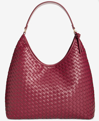 Woven Shoulder Bag | Macy's