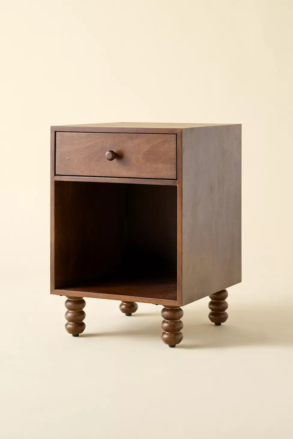 Clara Wood Storage Nightstand | Urban Outfitters (US and RoW)