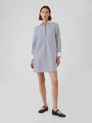 Organic Cotton Mini Shirtdress | Gap (US)