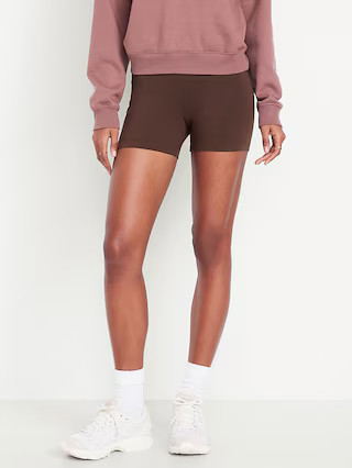 High-Waisted Biker Shorts -- 4-inch inseam | Old Navy (US)