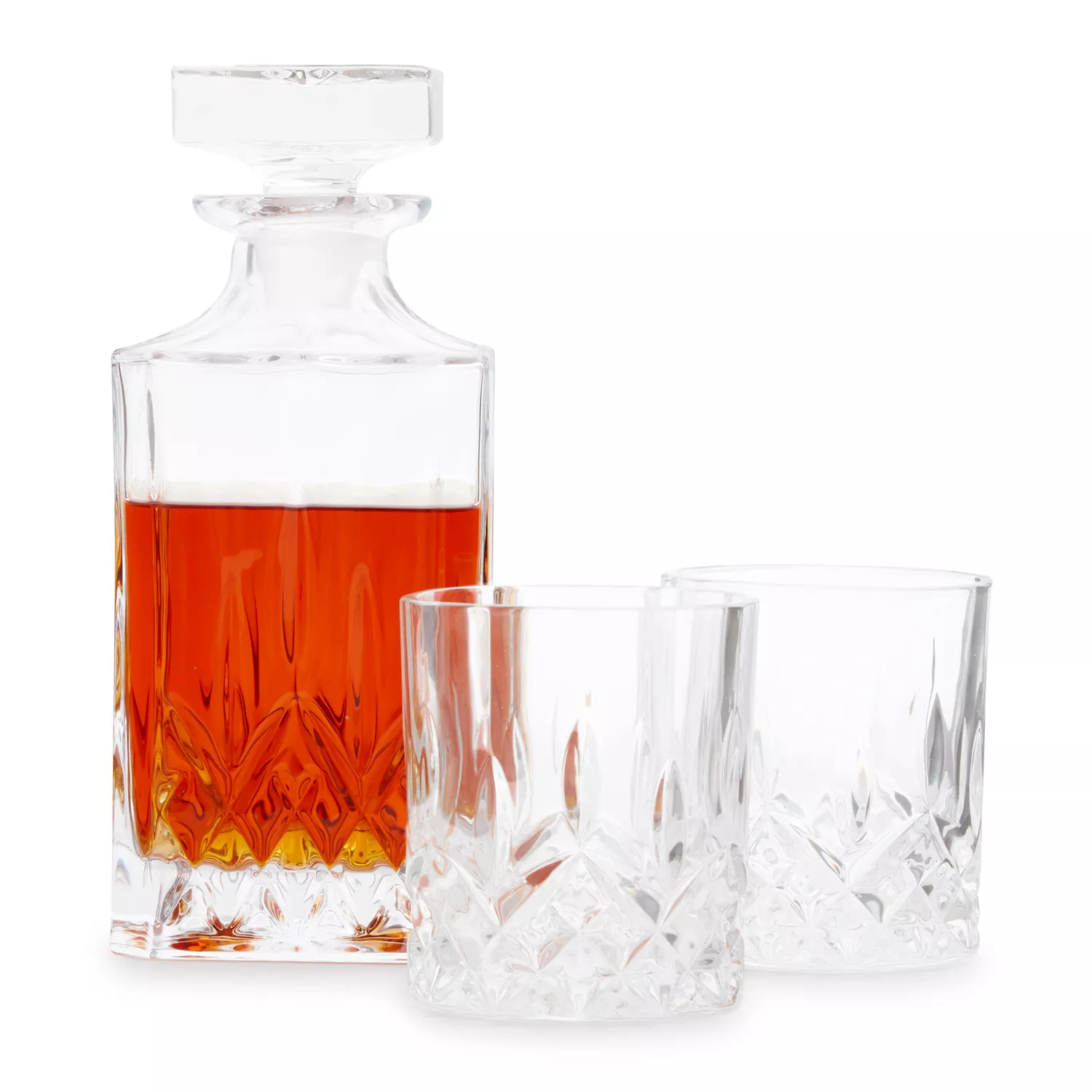 Viski Admiral 3-Pc Decanter Set | Sur La Table