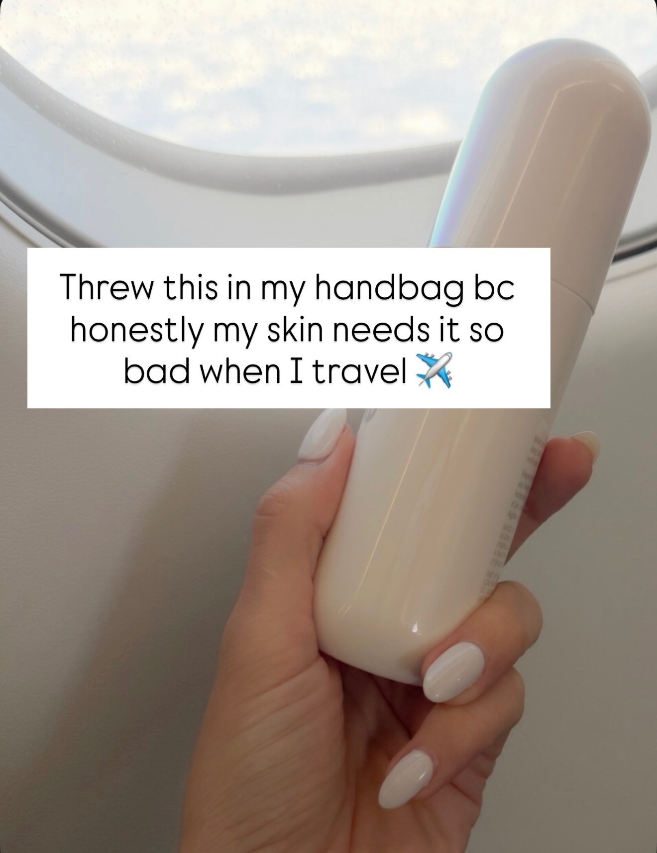 travel essential 🤍✈️ my skin gets sooo dry on flights and this has been saving me

easy to throw in your bag and keeps your skin feeling fresh and hydrated the whole trip

travel essentials, skincare routine, hydrating mist, dry skin fix, airplane must haves, beauty on the go, annabrstyle

#LTKselfcare #LTKBeauty #LTKTravel