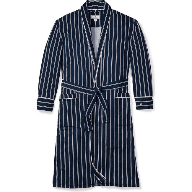 Men's Classic Robe, Pinstripe | Maisonette