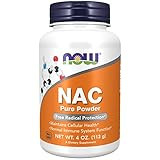 NOW Supplements, NAC (N-Acetyl Cysteine) 600 mg Pure Powder, 4-Ounce, White | Amazon (US)