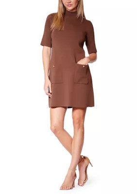Women's Short Sleeve Knit Mini Dress | Belk