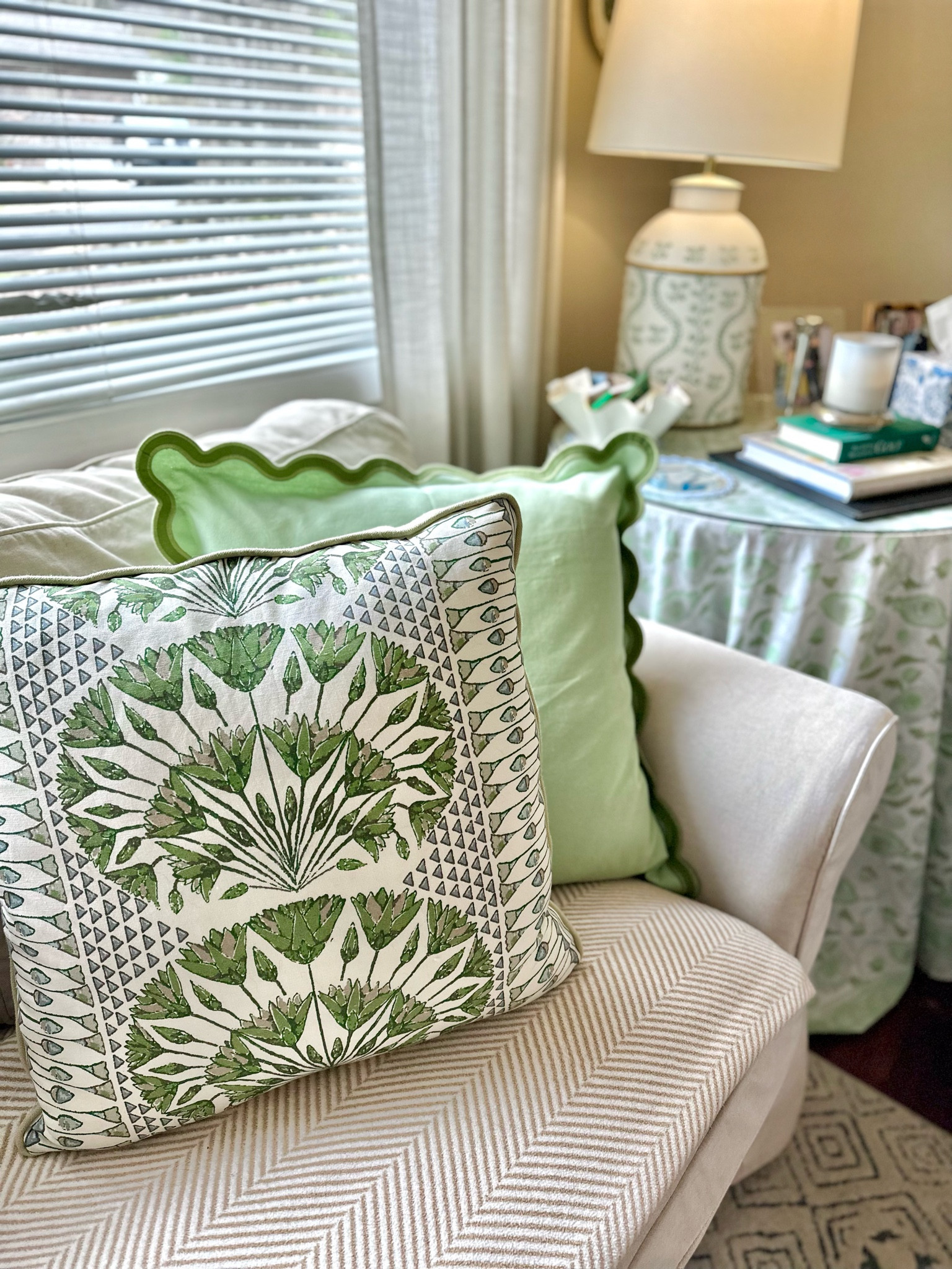 My friends and I took these adorable scallop Amazon throw pillows to the friend we were staying with as a hostess gift and I may have just had to see how they look in my living room before wrapping them up 😬 There’s another pair just sitting in my cart to checkout with given how perfectly they fit in our home, but Nell was so excited when we gave them to her! I was particularly impressed by the quality of them and loved the down inserts that I happened upon to stuff them with. I’ve linked them both in my Amazon shop linked in my profile! 

#LTKhome #LTKfindsunder50